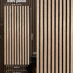 DARK OAK / Akusticni dekorativni zidni paneli / Akusticne letvice